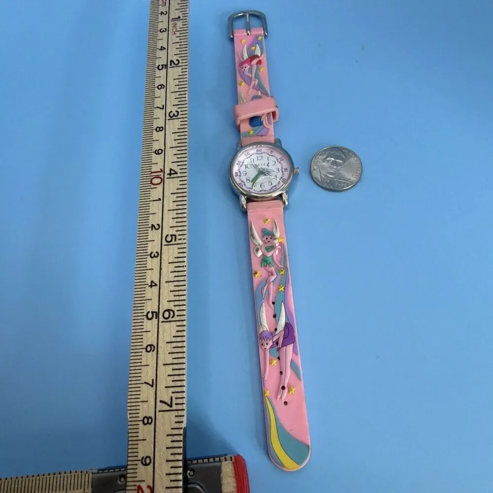 Kids Ricci B Fairies Pink 3D Silicone Band Analog Watch
